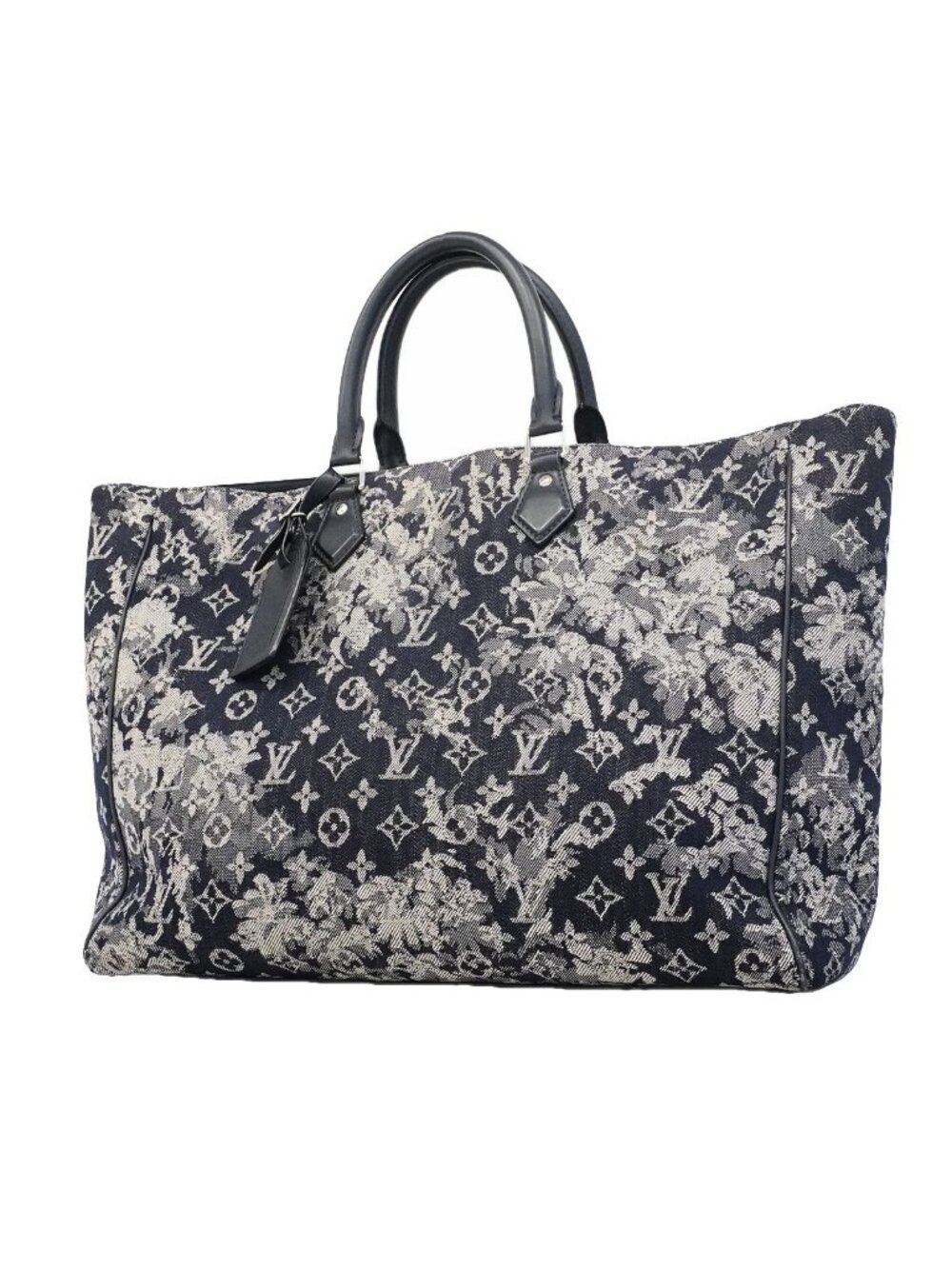 Louis Vuitton Tote Bag Monogram Tapestry Grand Sac Navy